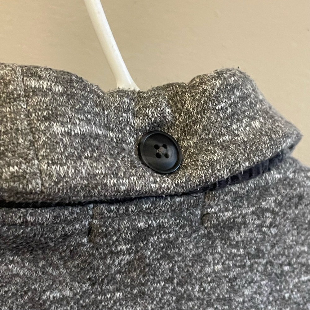 RW&CO. Men's Shawl Collar Button Cardigan in Gray - Picture 14 of 15